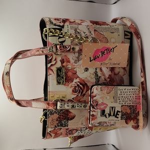 Luv Betsey® Kalle Mid Size Satchel and Wallet